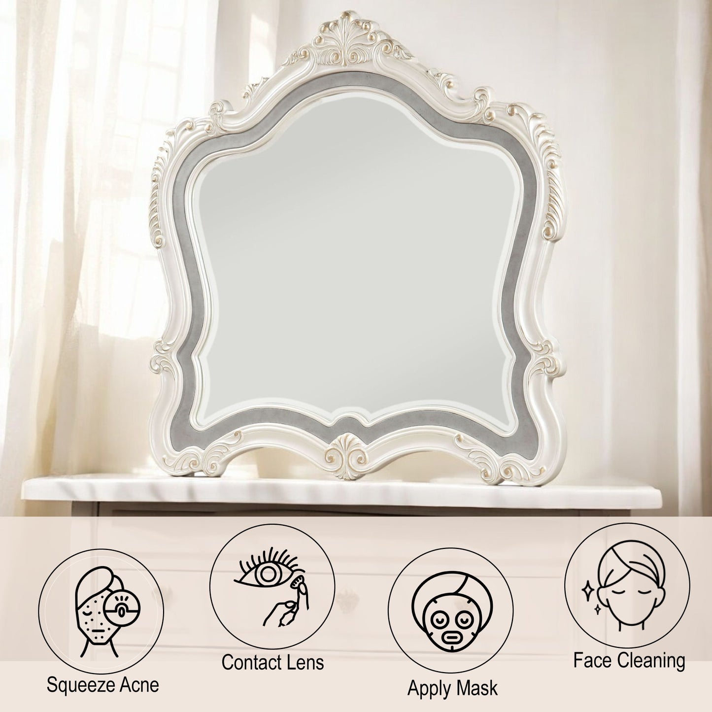 Chantelle - Mirror - White