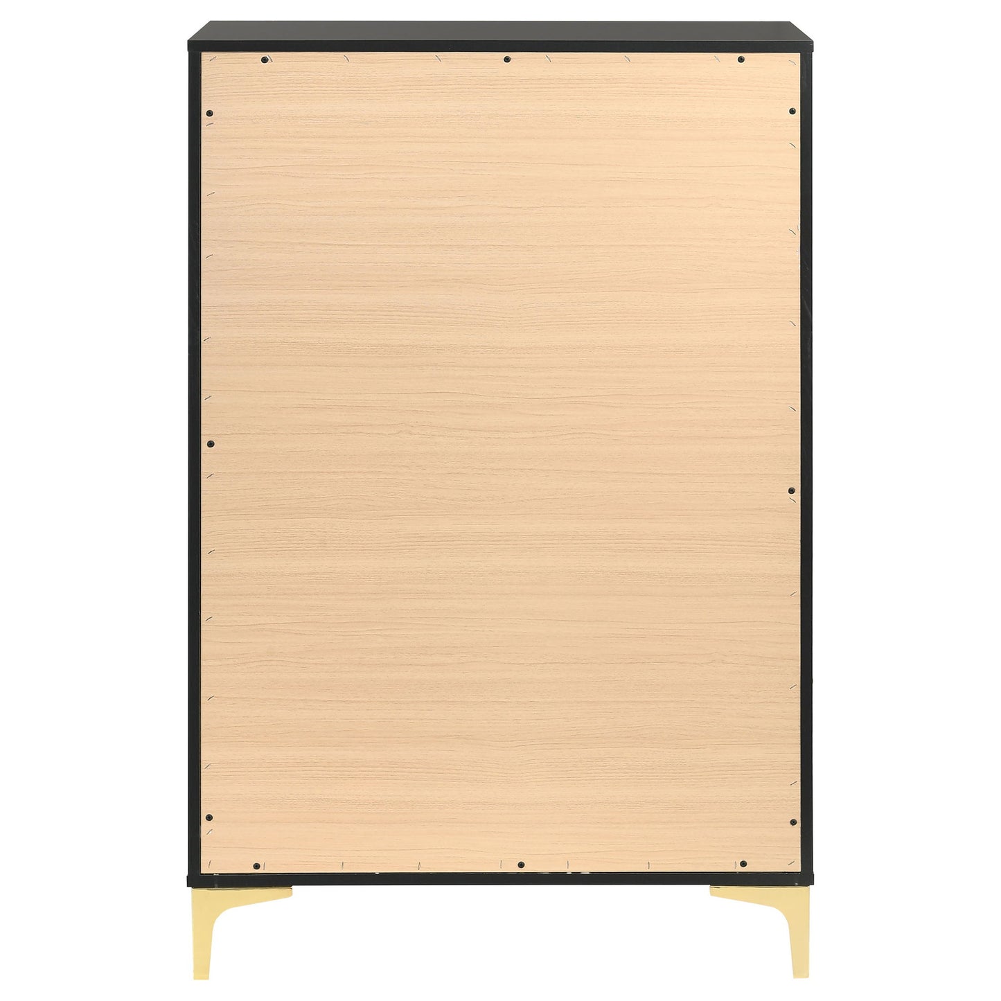 Lexie - 5 Drawer Rectangular Chest - Black