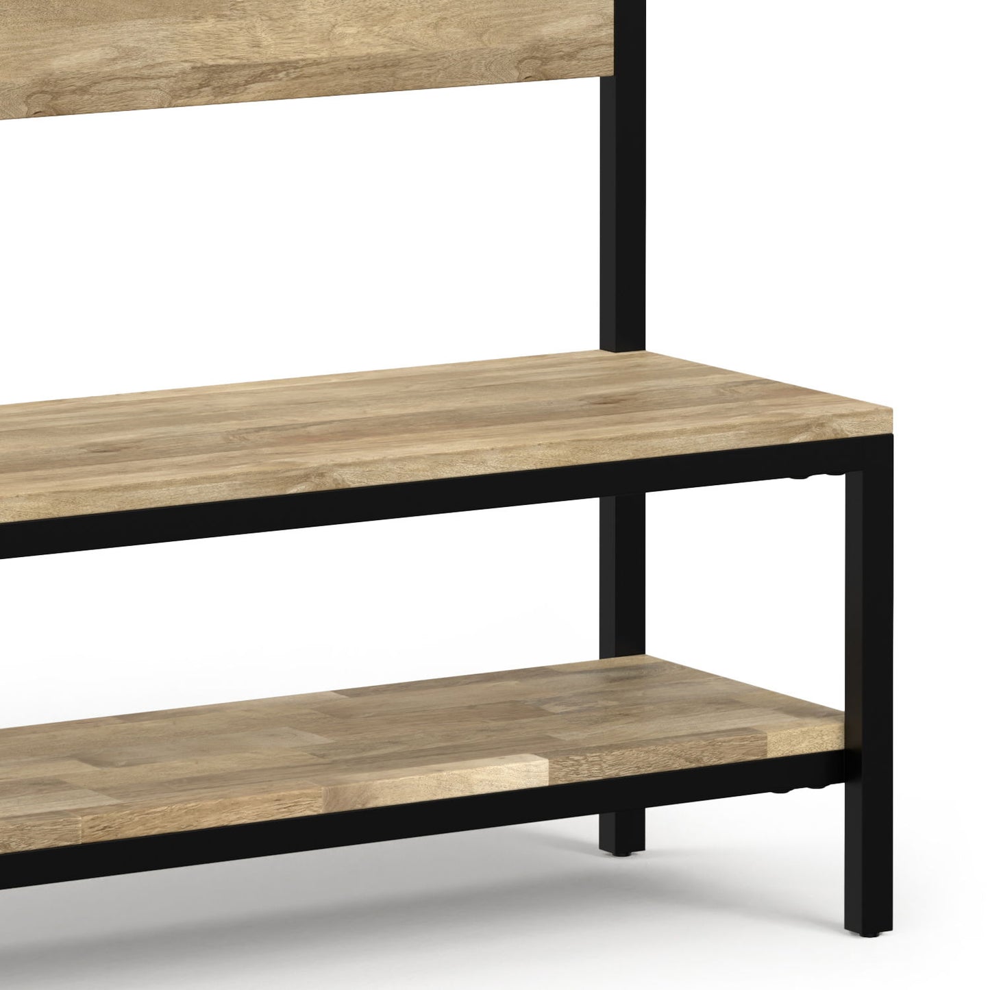 Westmont - Entryway Hall Tree Bench - Natural