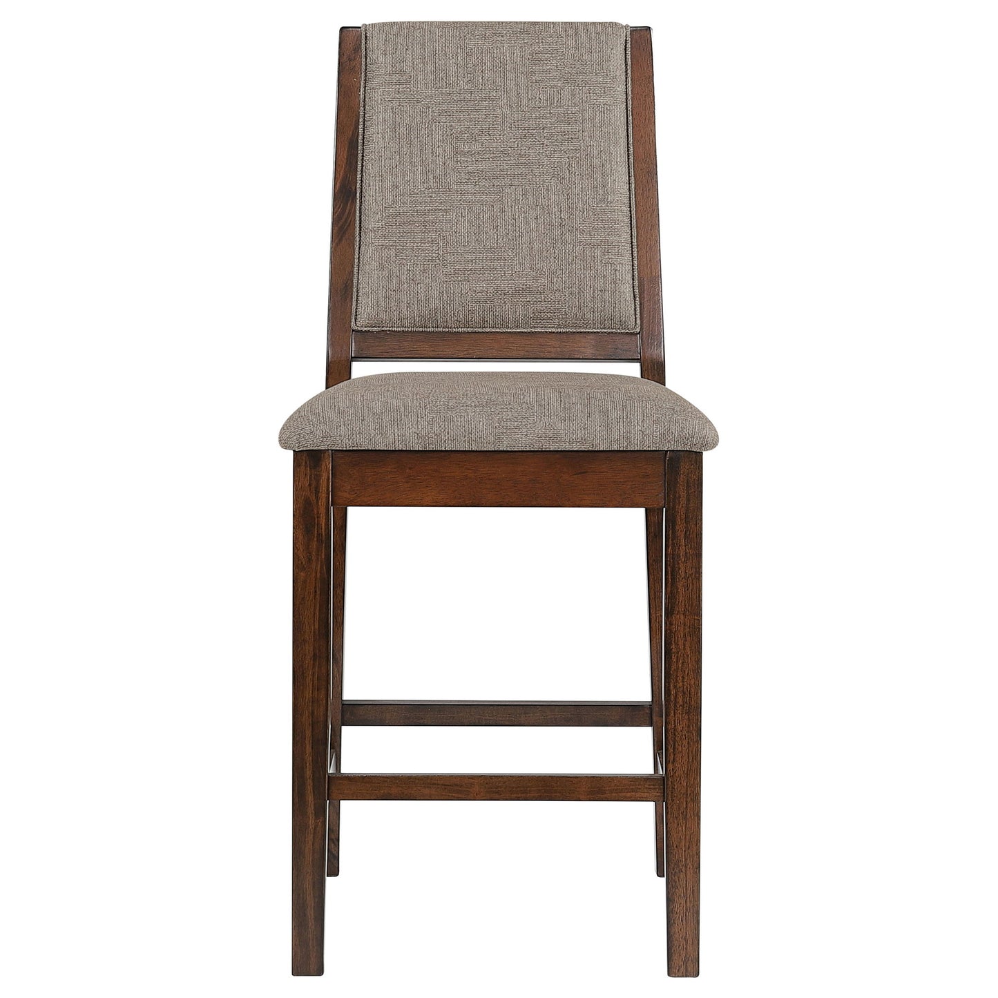 Allen - Upholstered Counter Chair (Set of 2) - Oak
