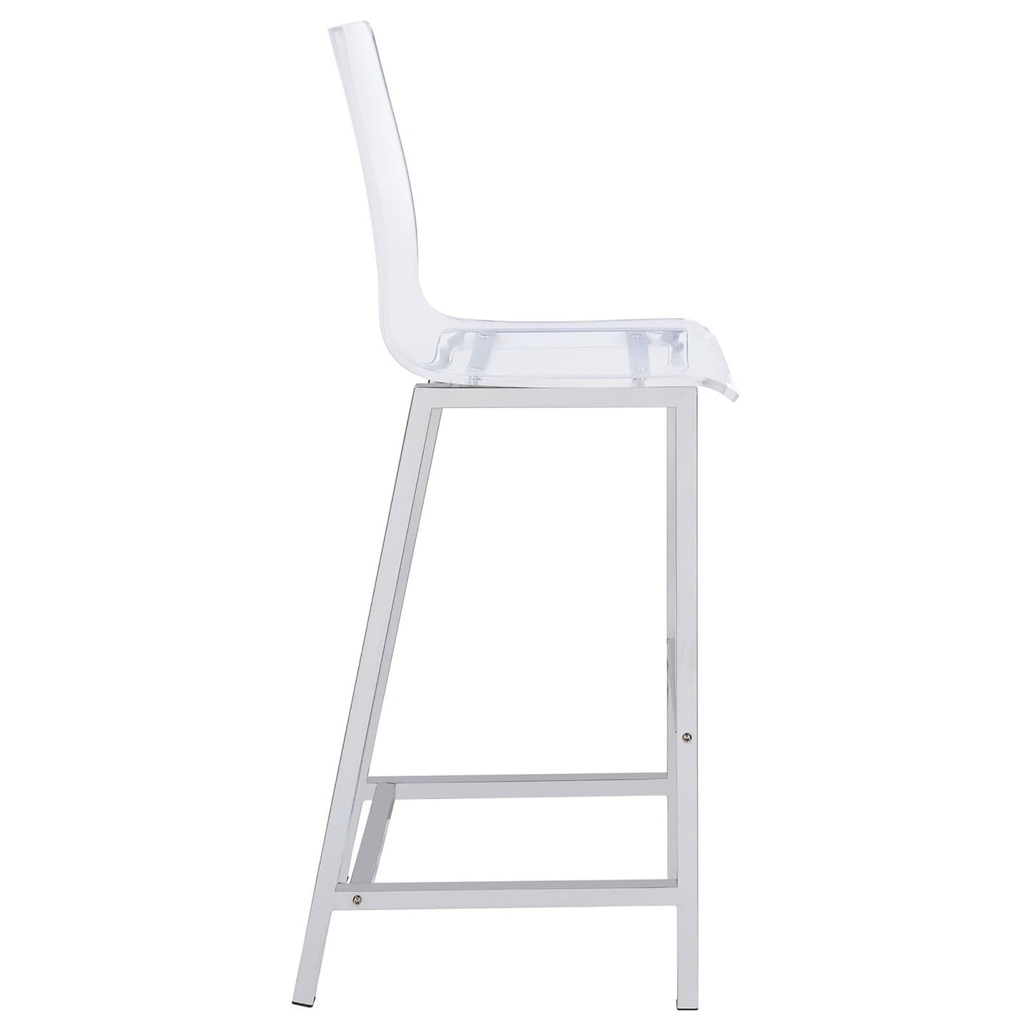 Bar Stools (Set of 2) - Clear
