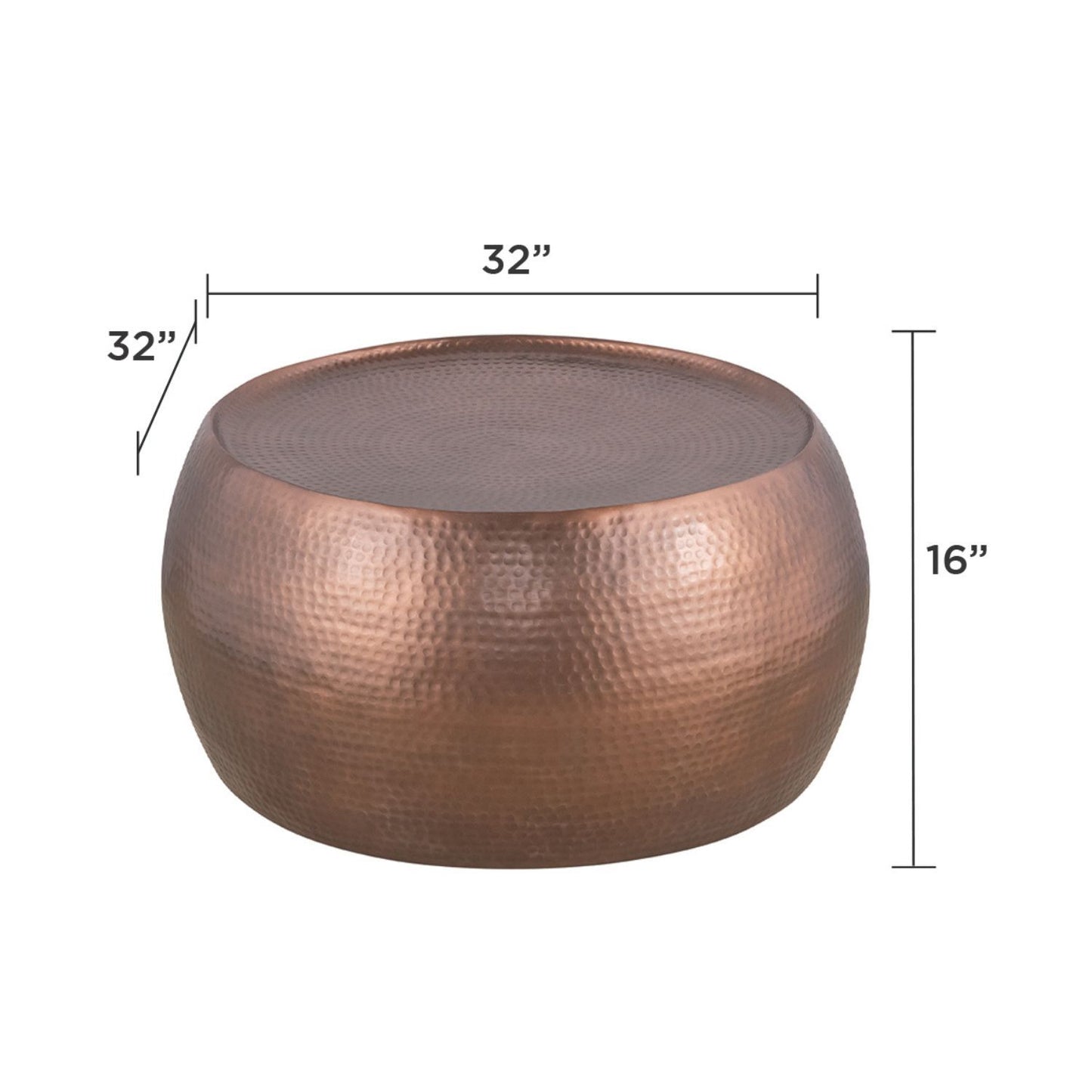 Ct501 - Modern Contemporary Round Coffee Table