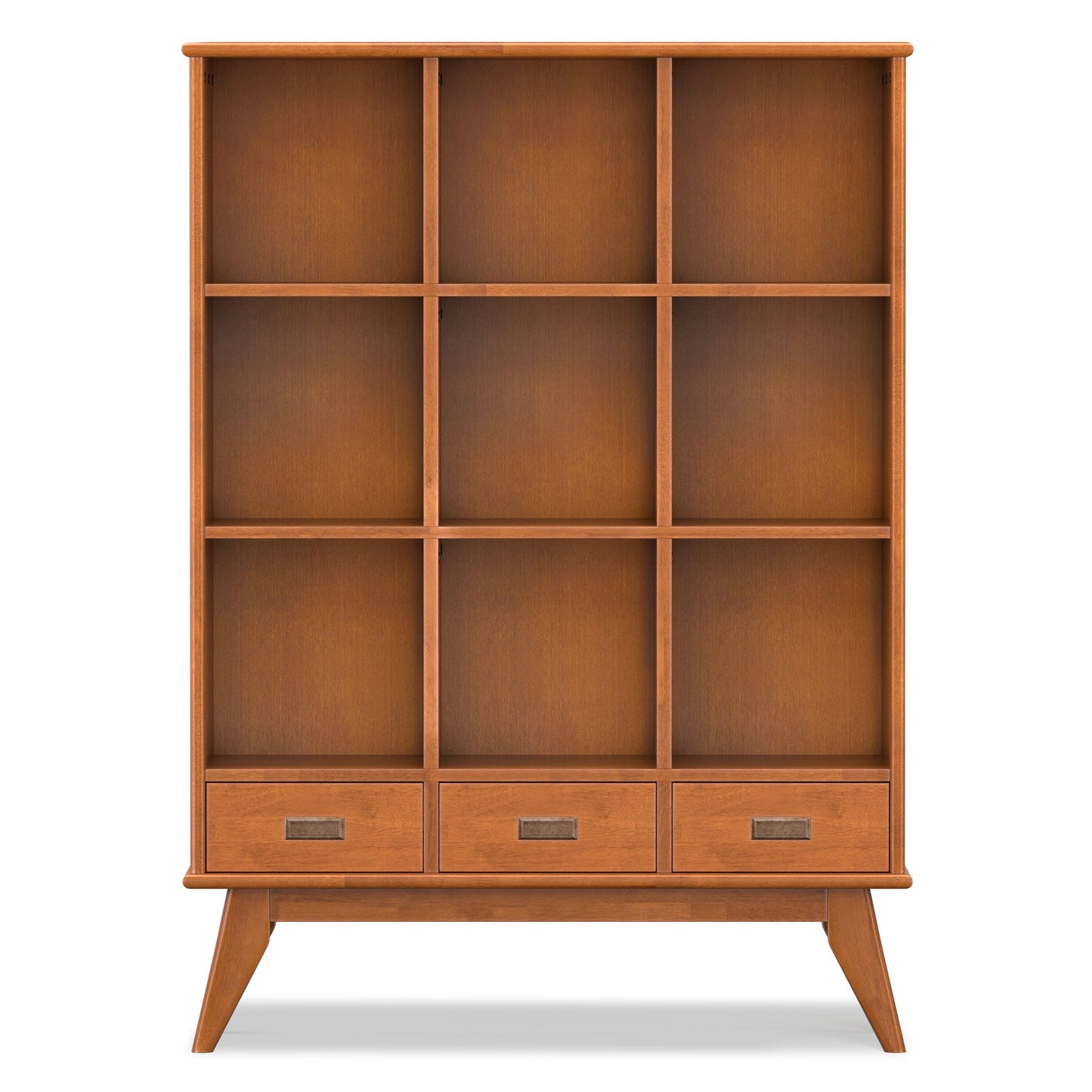 Draper - 9 Cube Storage With Drawers - Brown
