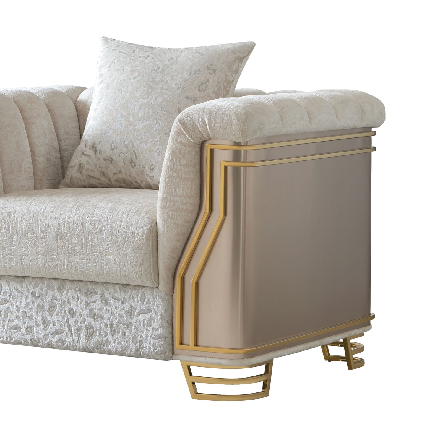 Chateau - Chair - Cream / Brown