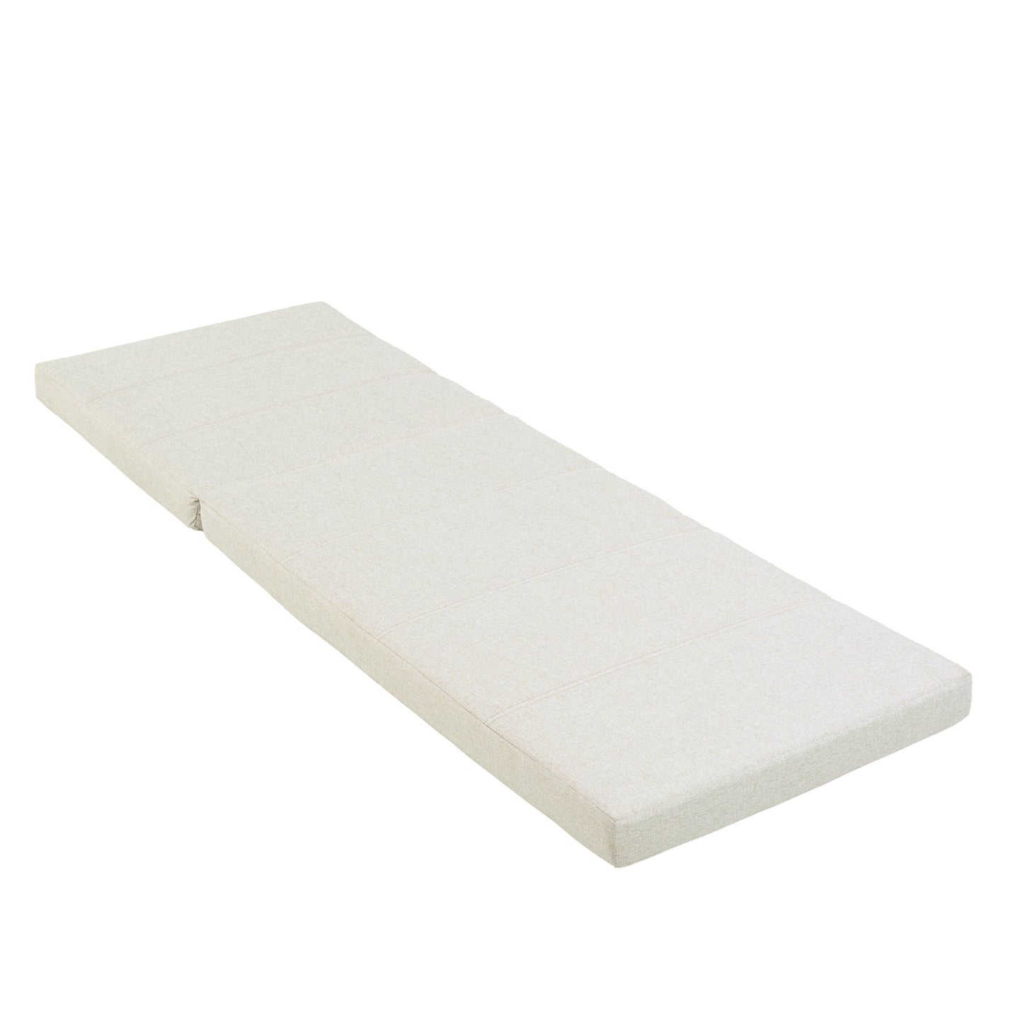 Outdoor Chaise Lounge Cushion Only, Water-Resistant Patio Lounge Chair Cushion With Removable Cover