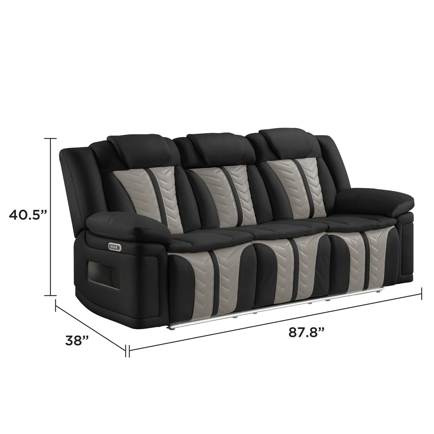 Cruiser - Power Reclining Set With LED Lighting