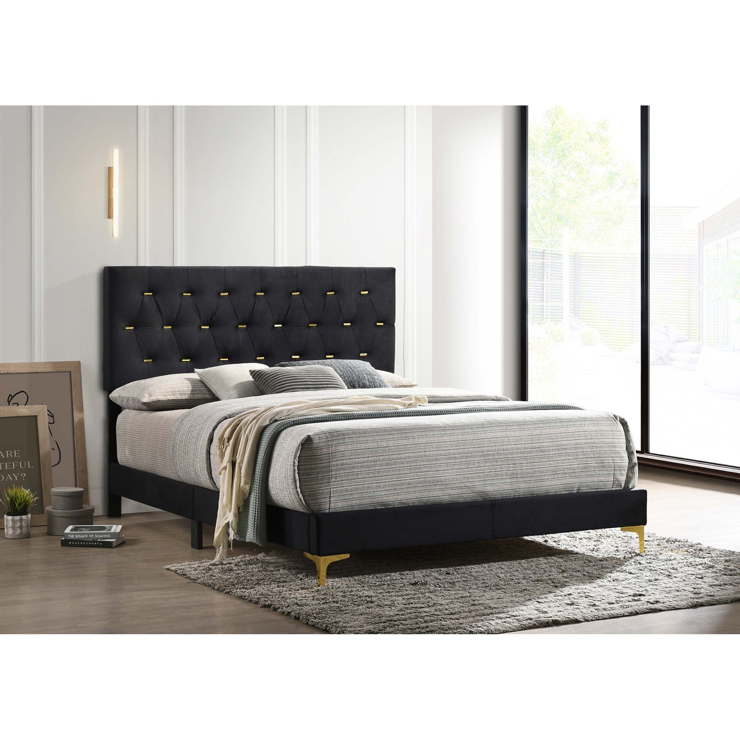 Lexie - Tufted Panel Bed