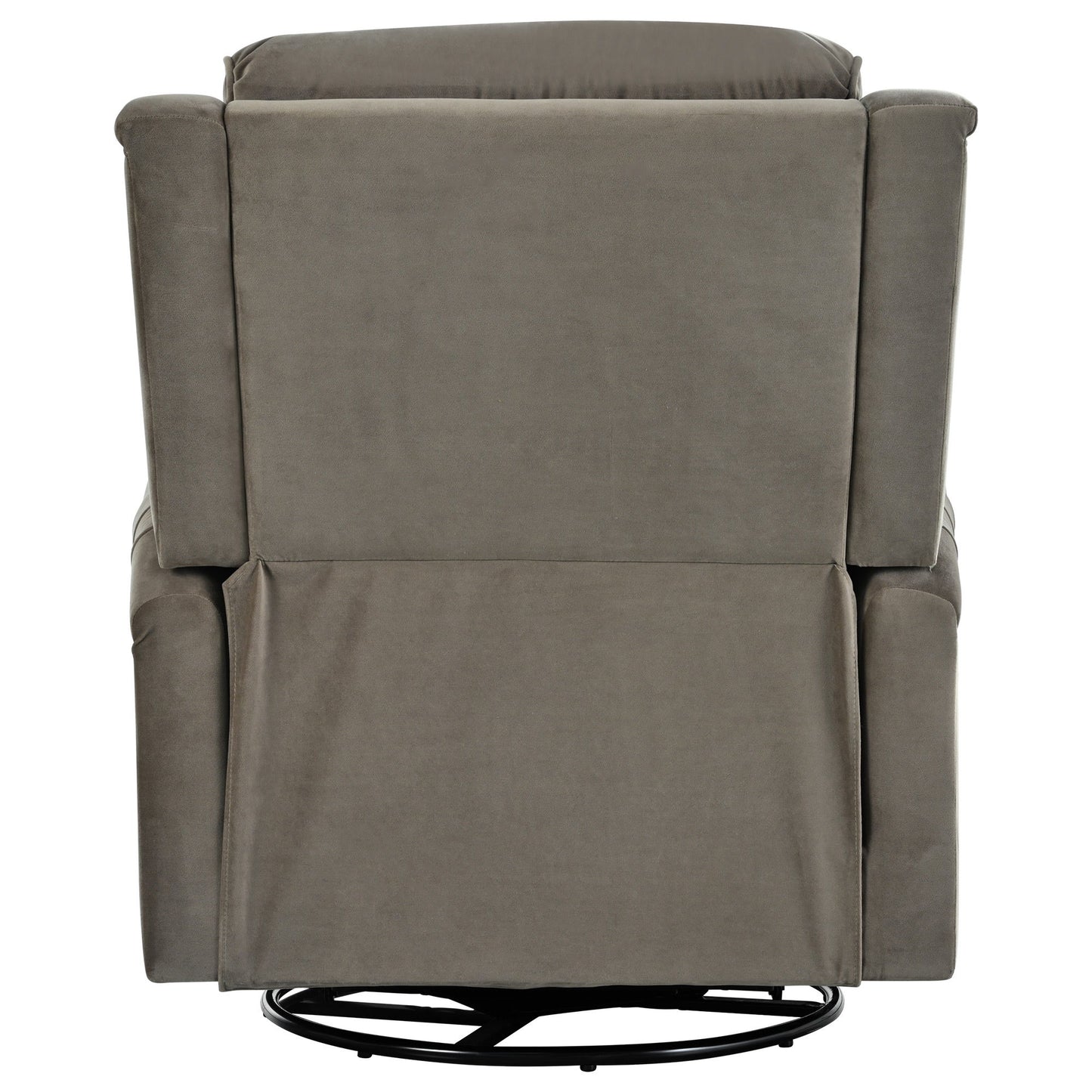 360 Degrees Swivel Recliner Manual Rocking Recliner Home With Adjustable Backrest