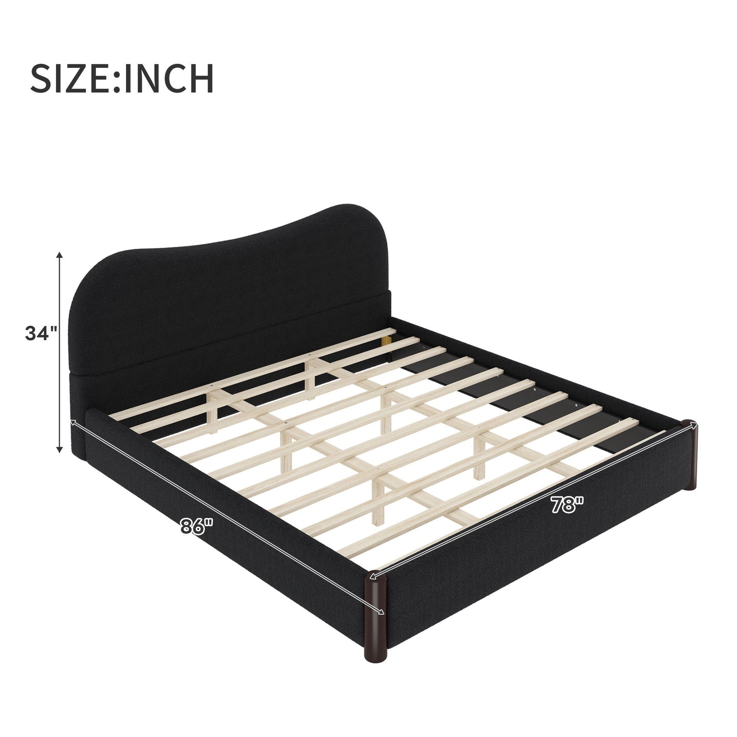 Comfort Upholstered Platform Bed