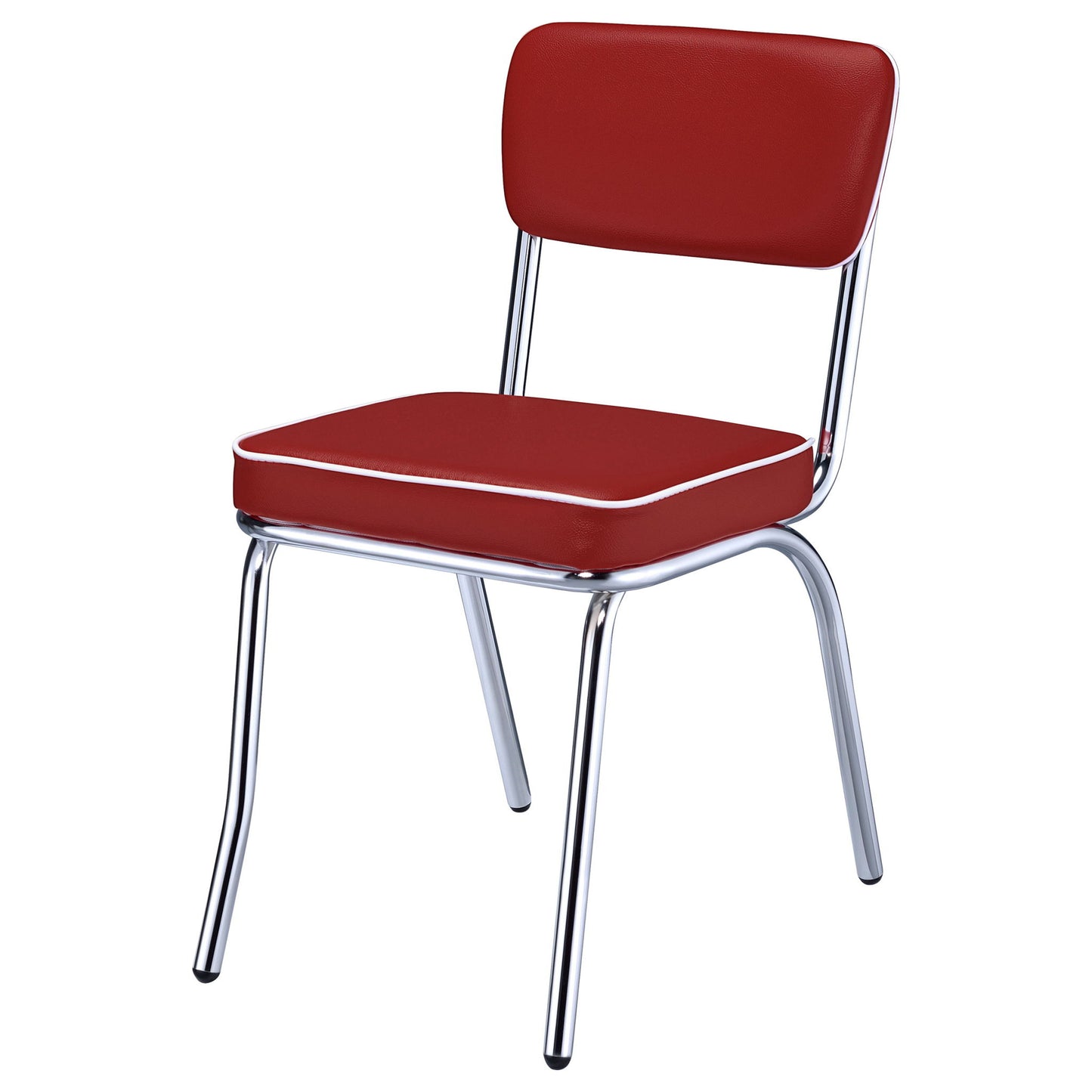 Open Back Upholstered Side Chairs (Set of 2)