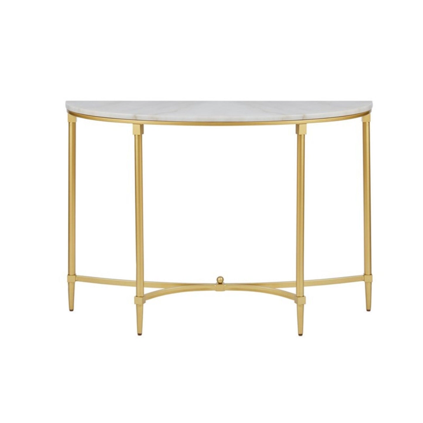 Bordeaux - Console Table - White / Gold