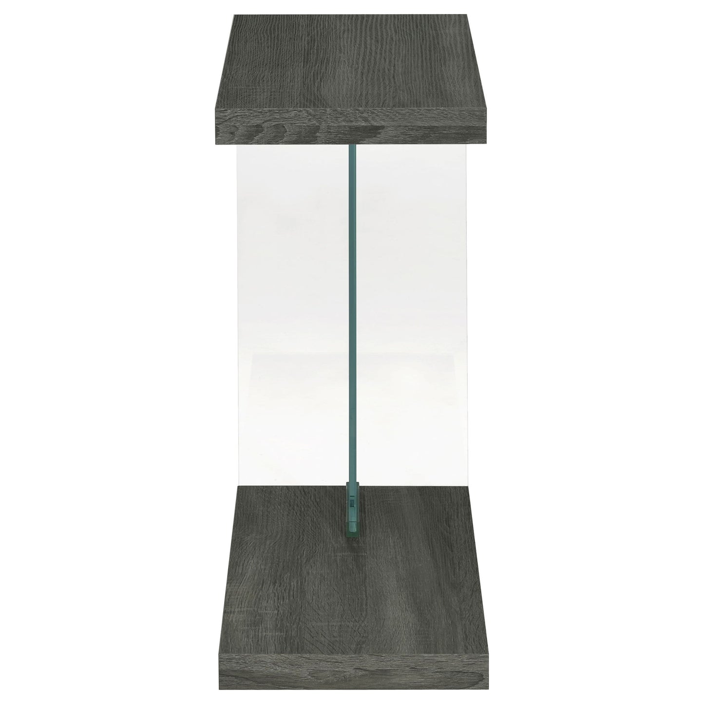Sampson - C Shaped Side Table - Gray