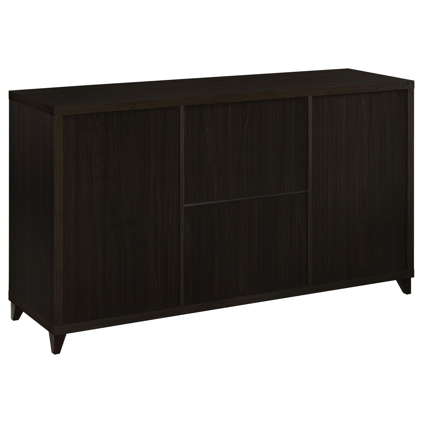 Nyler - 3 Drawer Rectangular TV Console - Cappuccino