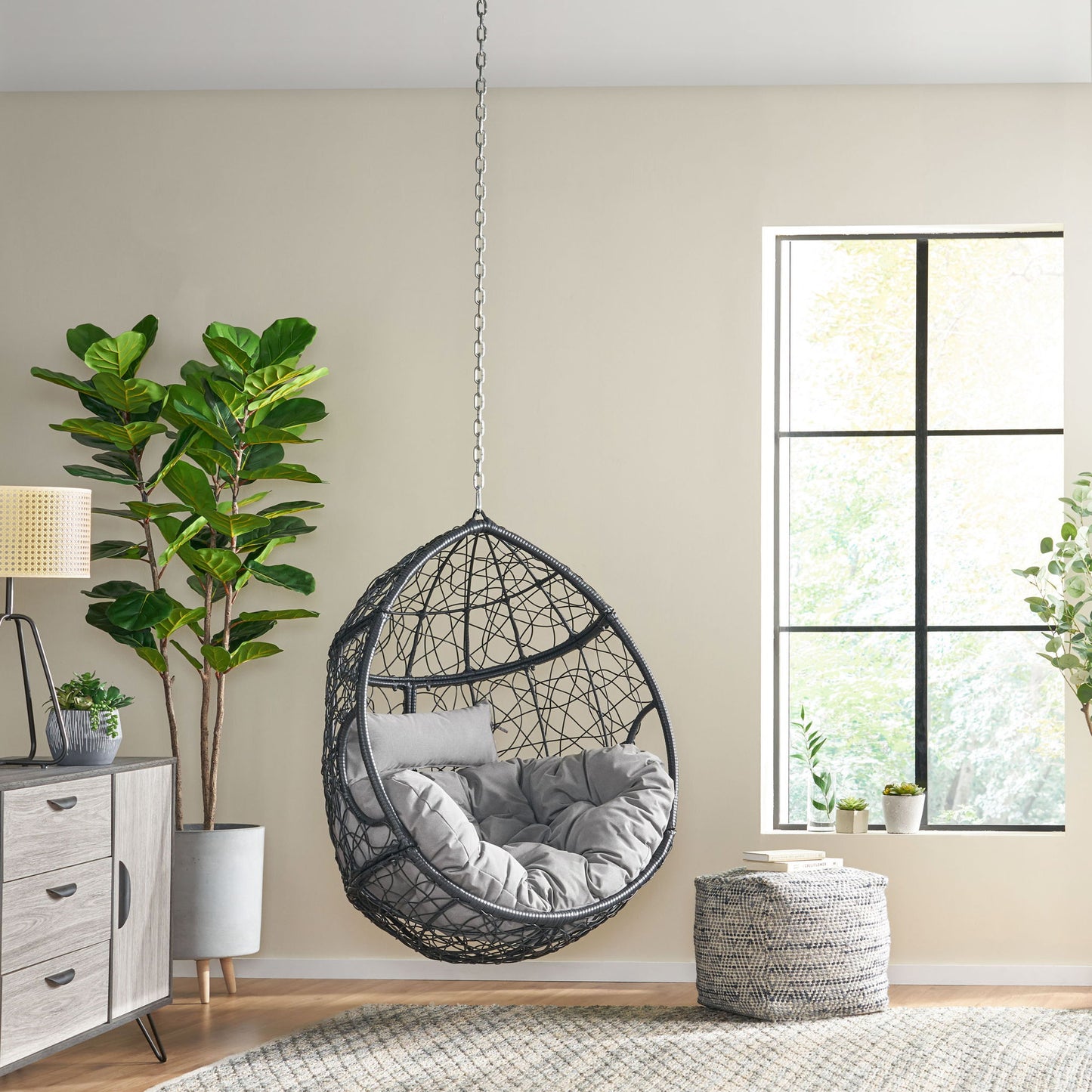 Teardrop - Hanging Chair With 8Ft Chain