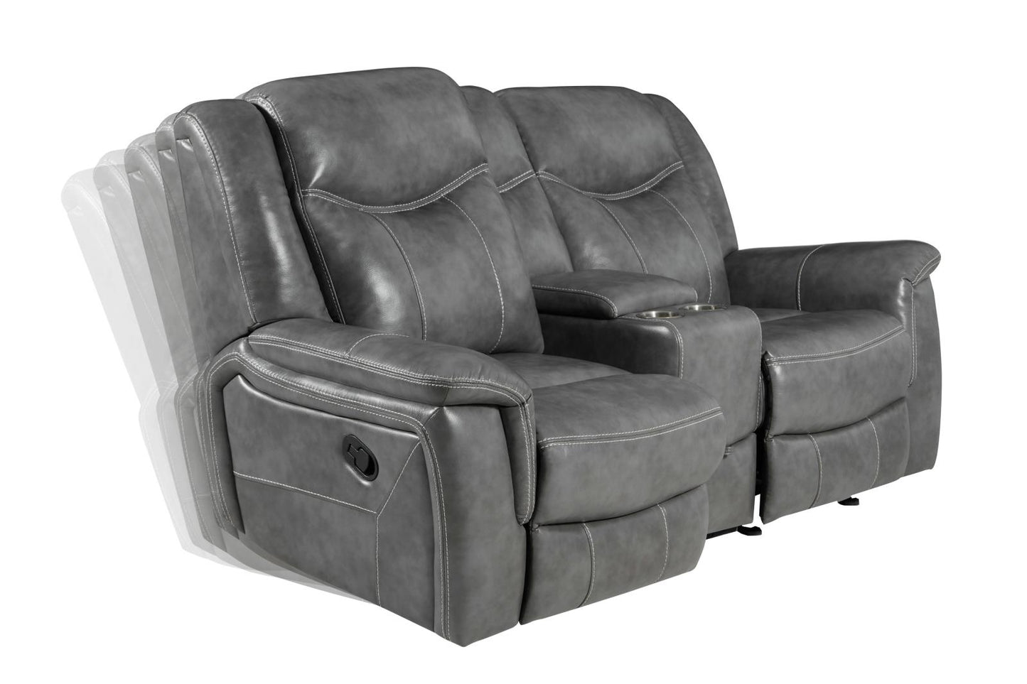 Conrad - GLIDER LOVESEAT W/ POWER OUTLET
