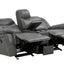 Conrad - GLIDER LOVESEAT W/ POWER OUTLET