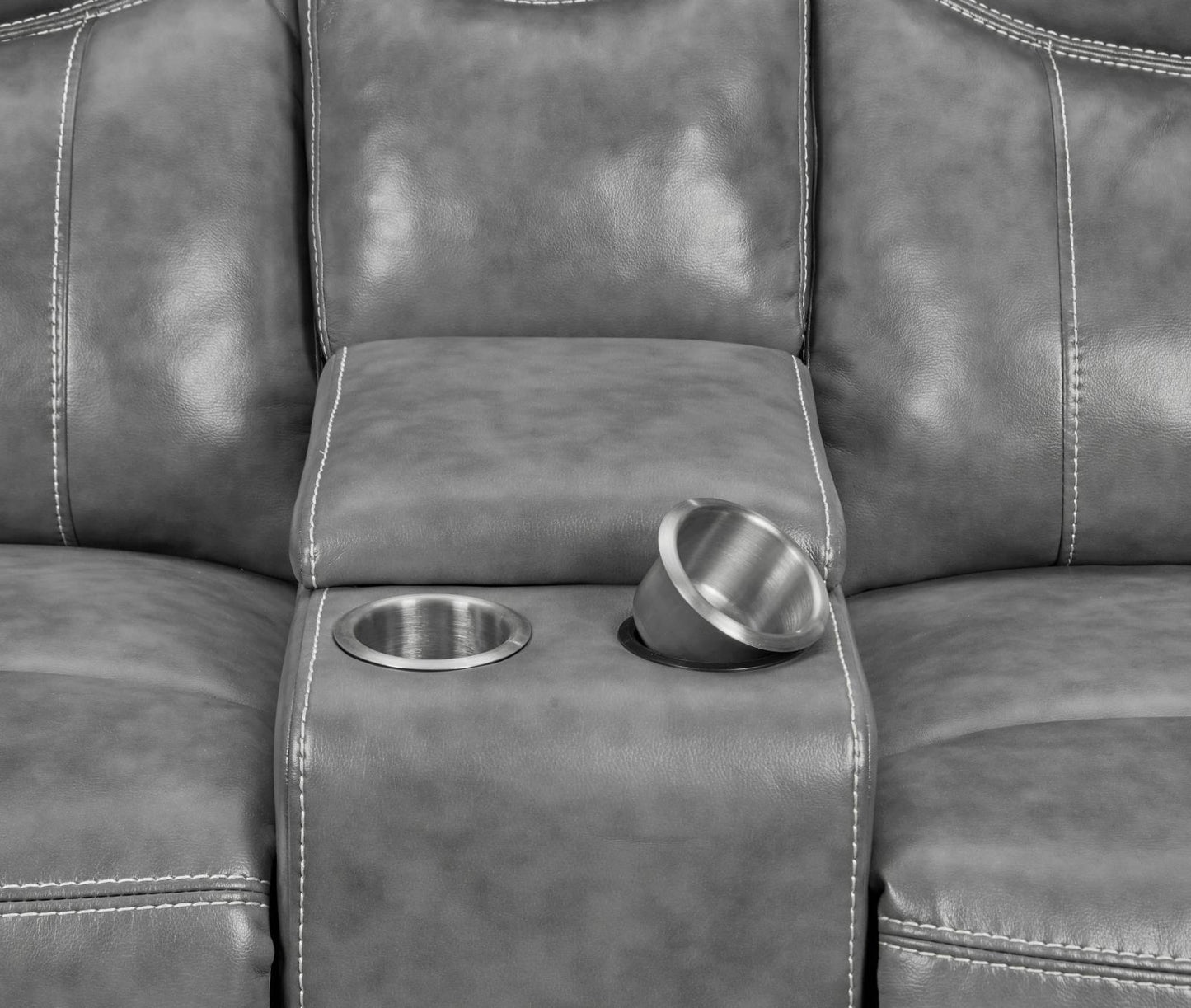 Conrad - GLIDER LOVESEAT W/ POWER OUTLET