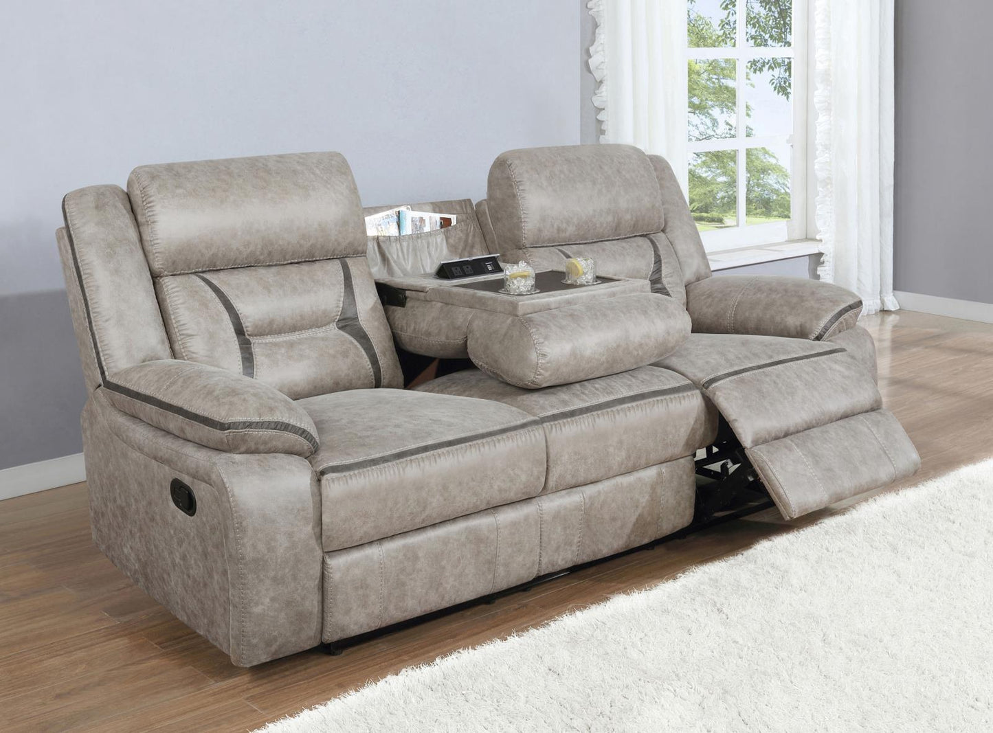 Greer - 2 PC MOTION SOFA SET