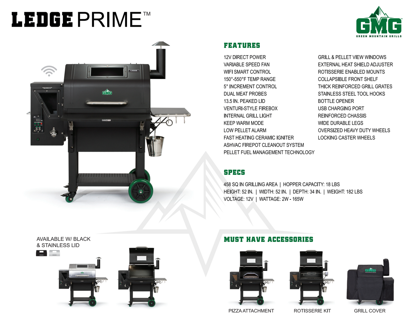 LEDGE Prime Plus Wifi - Black