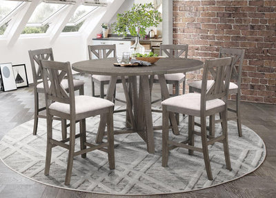 Athens - 7 PC COUNTER HEIGHT DINING SET