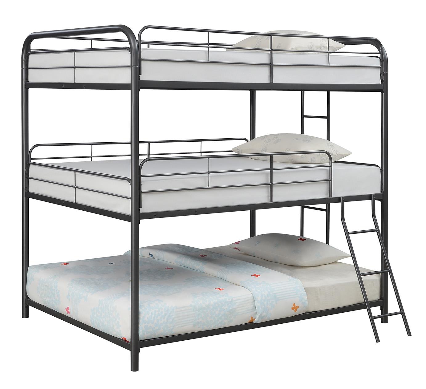 Garner - FULL / FULL / FULL TRIPLE BUNK BED