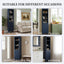 Tall Bathroom Storage Cabinet With Adjustable Shelves And 1 Drawer & Door