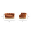 Clara - Scalloped Pet Sofa Bed