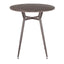 Clara - Industrial Round Dinette Table