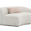 Sahara - Boucle Sectional Sofa With 3 Pillows - Beige