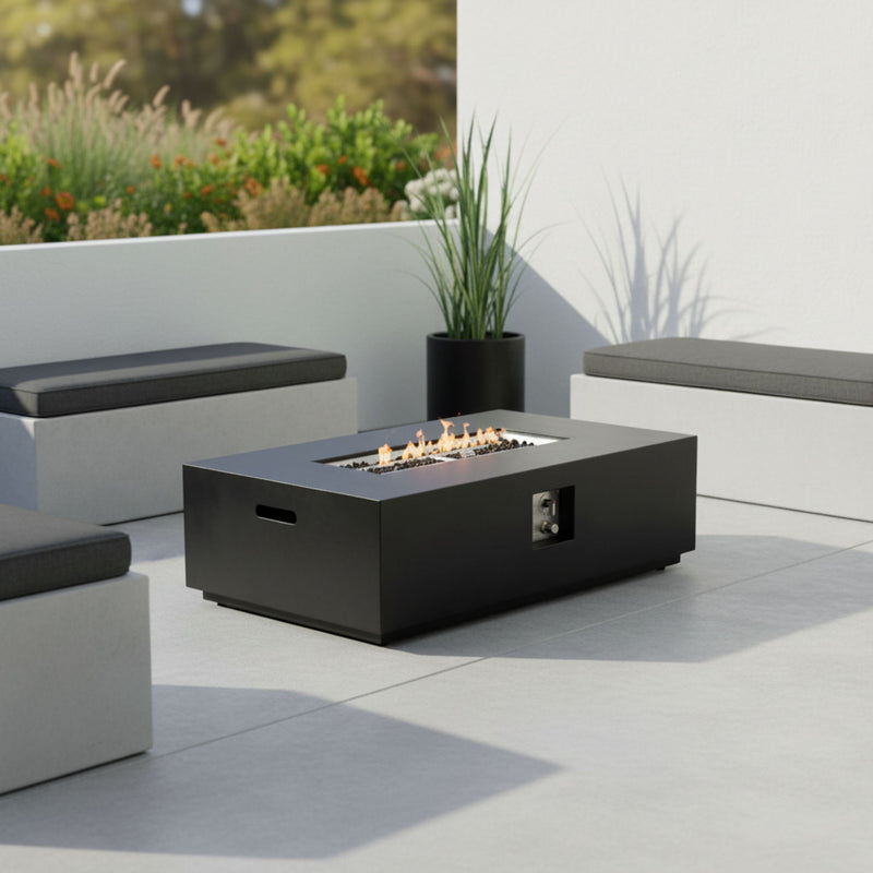 Mesa fogatero de propano/gas natural, 50,000 BTU - Carbón