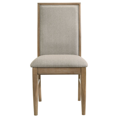 Dreydon - Upholstered Dining Side Chair (Set of 2) - Light Brown