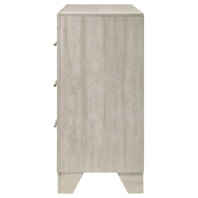 Strout - 6 Drawer Dresser - Cream
