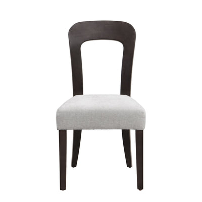 Upholstered Dining Chairs (Set of 2) - Gray