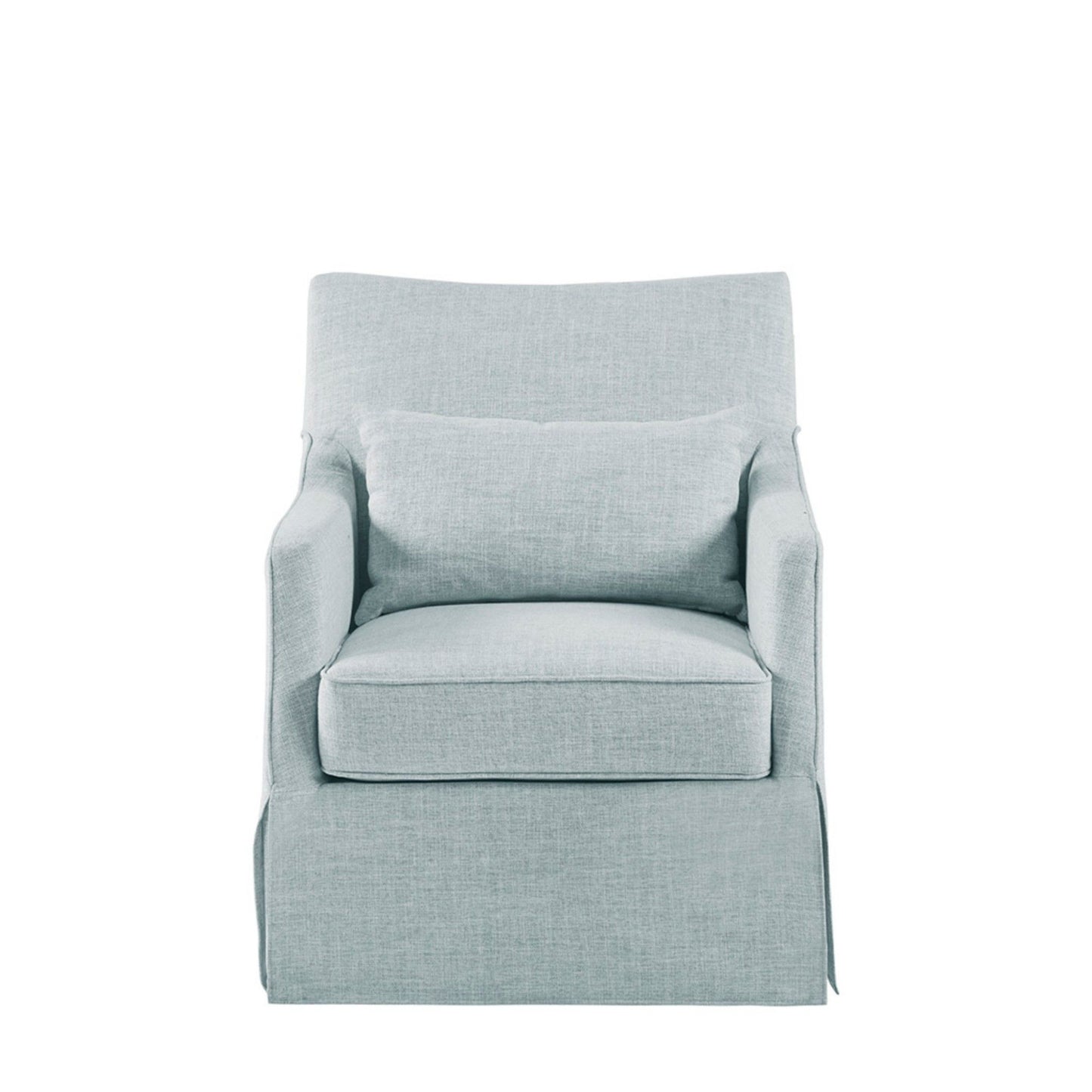 Traditional Design London Skirted Swivel Chair