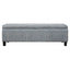 Indoor Storage Ottoman Bench With Hidden Storage - Pattern
