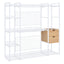 Open Style Wardrobe With Hanging Rails, Shelves And Drawers