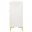 Karena - Rectangular 6 Drawer Dresser - White
