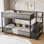 Bunk Bed With Storage Ladder, Compact Design