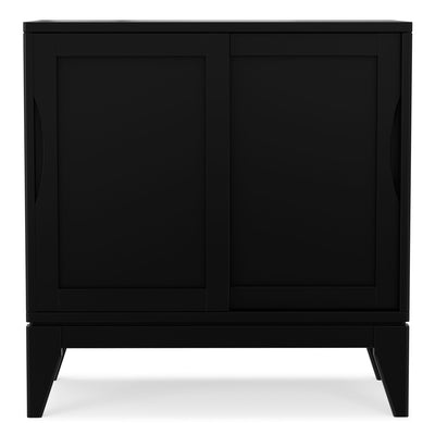 Harper - Low Storage Cabinet - Black