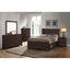 Kauffman - Queen Storage Panel Bed With Side Drawers - Dark Brown