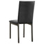Macy - 5 Piece Dining Set - Black
