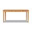 Dumont - Modern Farmhouse 1 Drawer Fluted Home Office Writing Desk - Natural Blonde