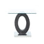 Tracker - End Table - Brown White