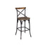 Zaire - Bar Chair - Black / Oak