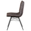 Back Dining Chairs With Button Tufting (Set of 4) - Brown