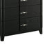 Opel - 5 Drawer Chest - Black