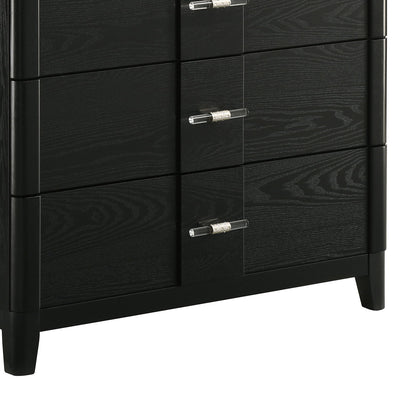 Opel - 5 Drawer Chest - Black