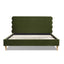 Stockholm - Modern Wavy Headboard Platform Bed