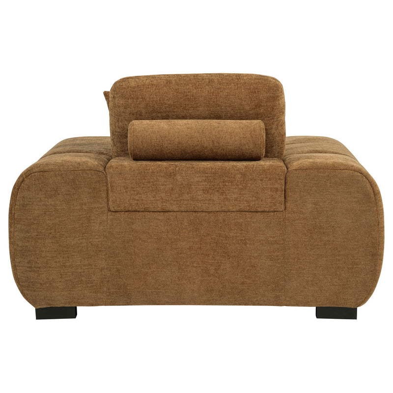 Plather - Accent Chair - Amber
