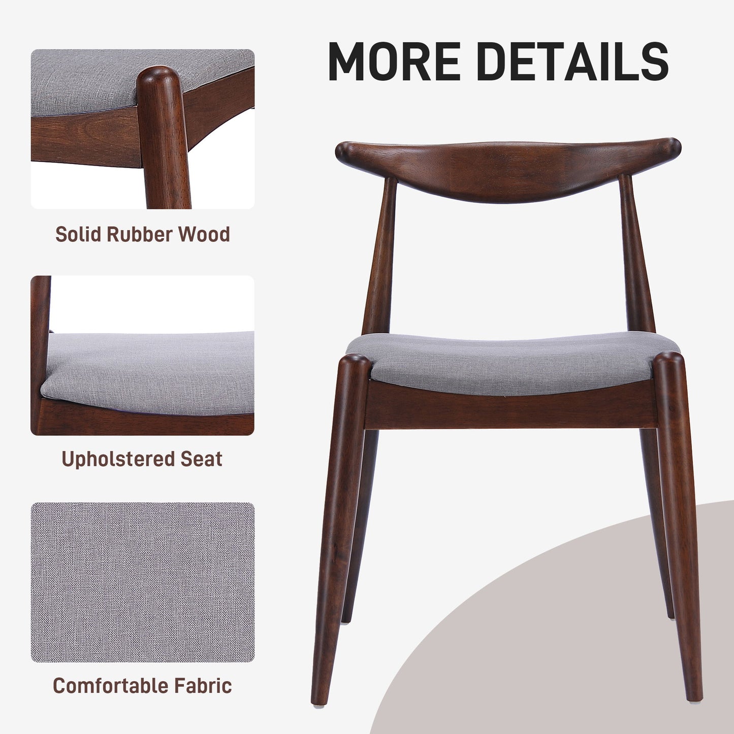Retro Elegant 5 Piece Dining Set